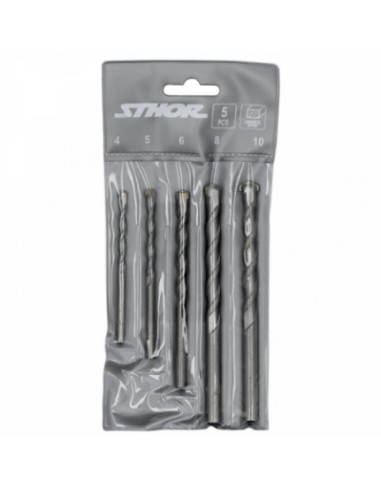 JUEGO 5 BROCAS WIDIA 4-10mm 23331 STHOR