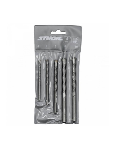 JUEGO 5 BROCAS WIDIA 4-10mm 23331 STHOR