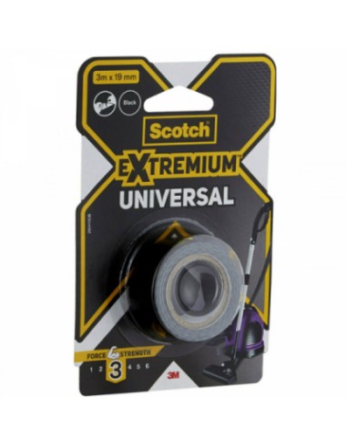 Cinta americana negra universal 3m x19mm 2904193b scotch 3m