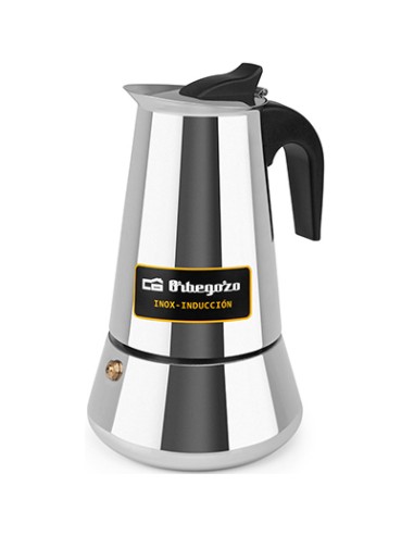CAFETERA INOXIDABLE INDUCCION 6T. KFI-660A ORBEGOZO