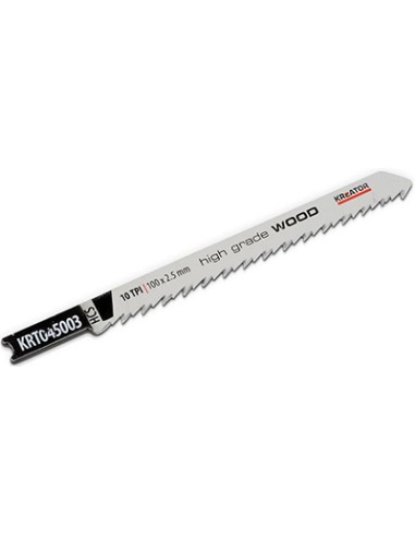 BLISTER 2 HOJAS SIERRA CALAR U 100mm MADERA BASTA KRT045002