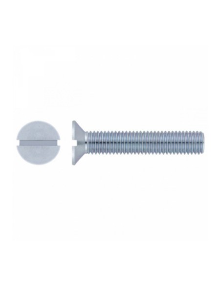 CAJA 250 TORNILLO ZINCADO M6x10mm DIN 963