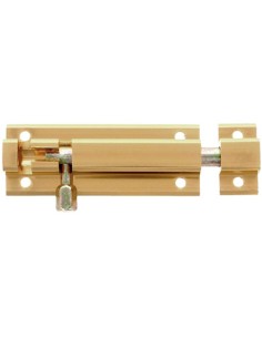 CAJA 10 PASADOR ALUMINIO ORO 200mm MOD. 500 AMIG 2