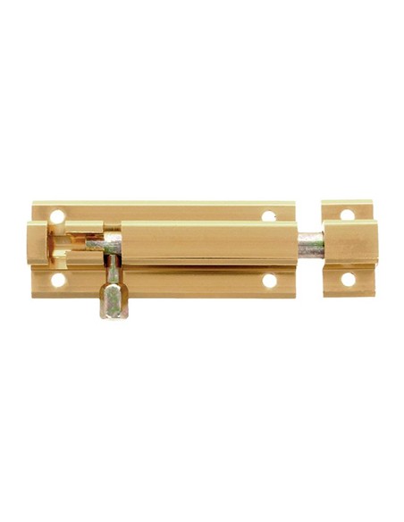 CAJA 10 PASADOR ALUMINIO ORO 200mm MOD. 500 AMIG