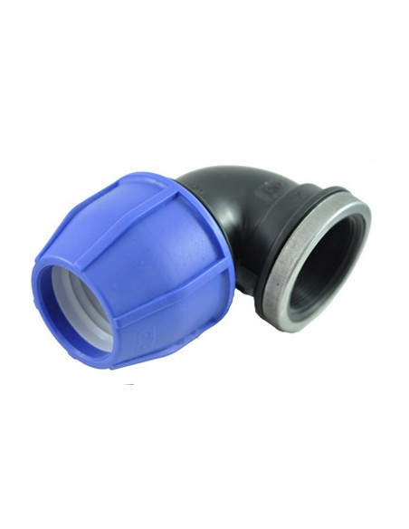 CONECTOR COMPRESION CODO 90 R/HEMBRA 20x1/2