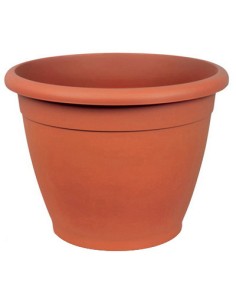 MACETERO PLASTICO REDONDO GARDENIA 26x22cm 509 084 2