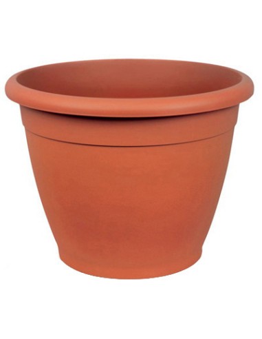 MACETERO PLASTICO REDONDO GARDENIA 26x22cm 509 084