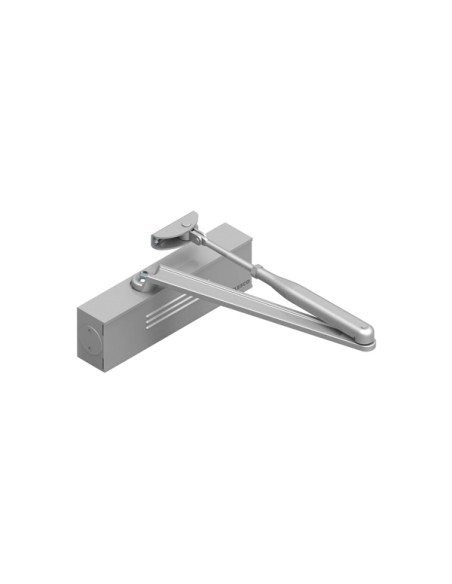 CIERRAPUERTAS RETENEDOR PLATA UNIK 2500 2559T.PL TELESCO