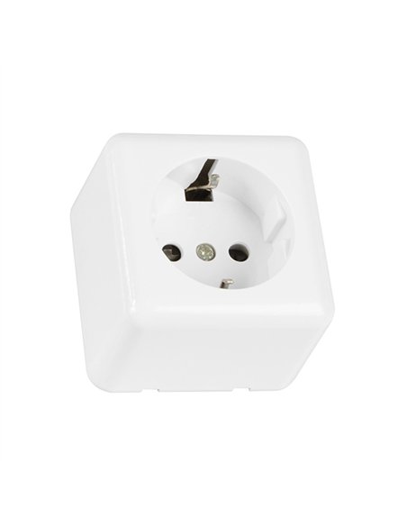 BASE SOBREPONER CUADRADA 16A TT 21186 AMIG