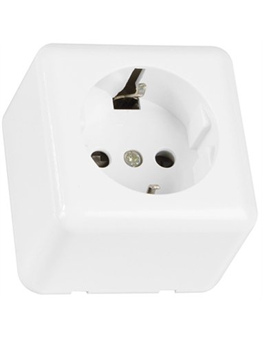 BASE SOBREPONER CUADRADA 16A TT 21186 AMIG