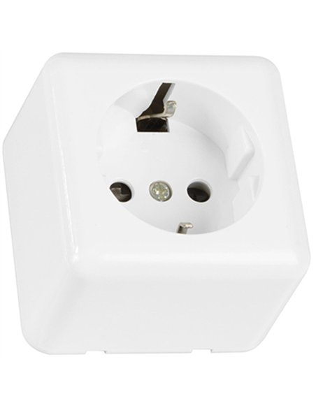 BASE SOBREPONER CUADRADA 16A TT 21186 AMIG