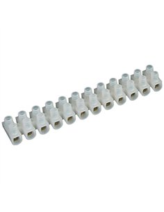 PACK 10 TIRAS REGLETAS EMPALME 10mm BLANCA 1000104 GSC 2