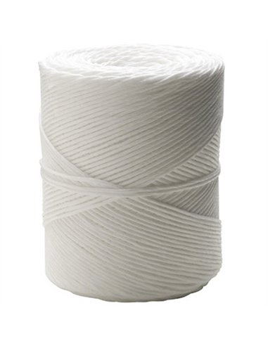 ROLLO CUERDA RAFIA 1 CABO BLANCA 750gr