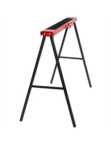 JUEGO 2 CABALLETES METALICOS PLEGABLES KRT671001 KREATOR