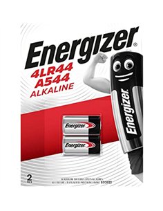 BLISTER 2 PILAS ALKALINA 4LR44 A544 6V ENERGIZER 2