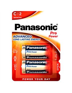 BLISTER 2 PILAS LR14 PRO-POWER XTREME ALKALINA PANASONIC 2