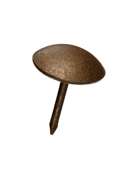 Blister 25 tachuelas bronceadas 10mm