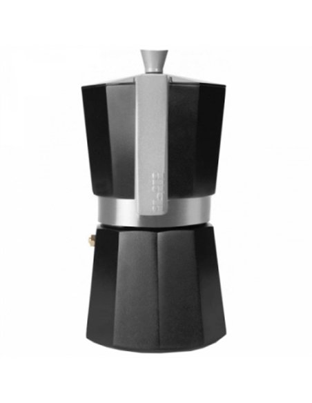 Cafetera aluminio induccion negra 12t. 623112 ibili