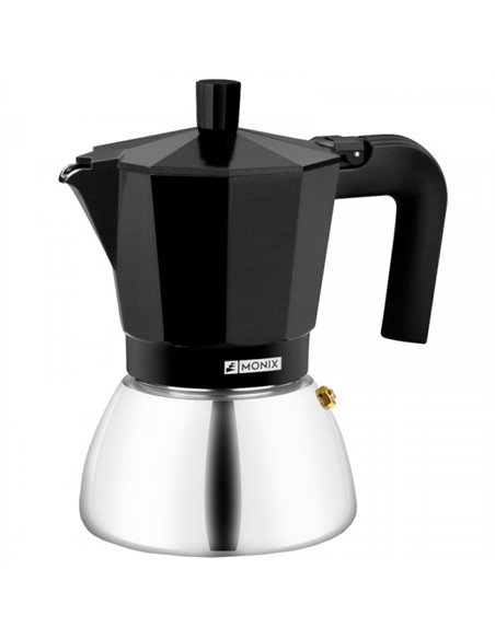 CAFETERA INDUCCION INOX BLACK 3T. M863003 MONIX