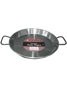 Paellera pulida 45cm pata negra ideal 2