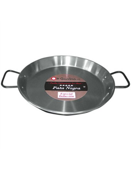 Paellera pulida 45cm pata negra ideal