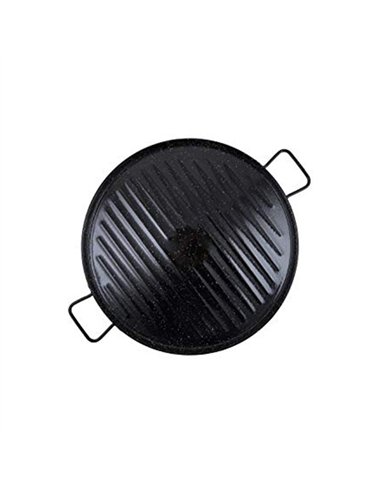 PLANCHA ASAR GRILL ESMALTADA 46cm IDEAL