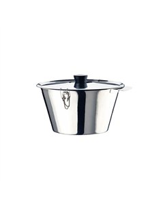 FLANERO CON TAPA INOX 14cm 1014 ILSA