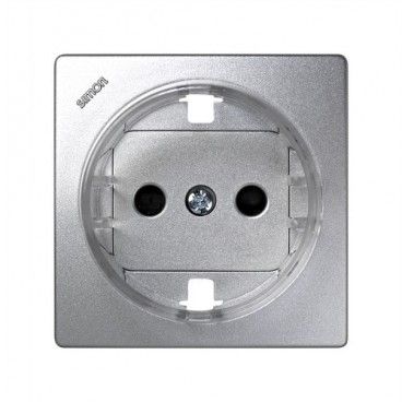 Tapa base de enchufe 2P+TT Simon 73 Loft