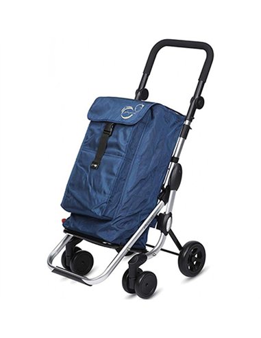 CARRO COMPRA CHASIS ALUMINIO 50lt NAVY GO UP PLAYMARKET