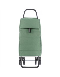 CARRO COMPRA 4R JOLIE TWEED VERDE JOL002 ROLSER 2