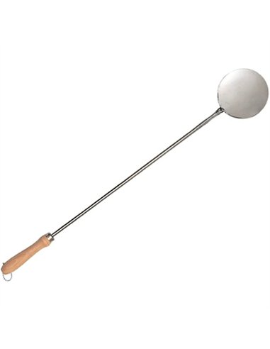 ESPUMADERA INOX M/MADERA 12x50cm SIN AGUJEROS GARCIMA