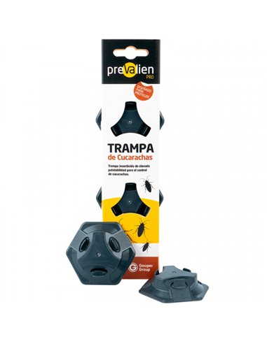 Blister 2 trampas cebo cucarachas prevalien