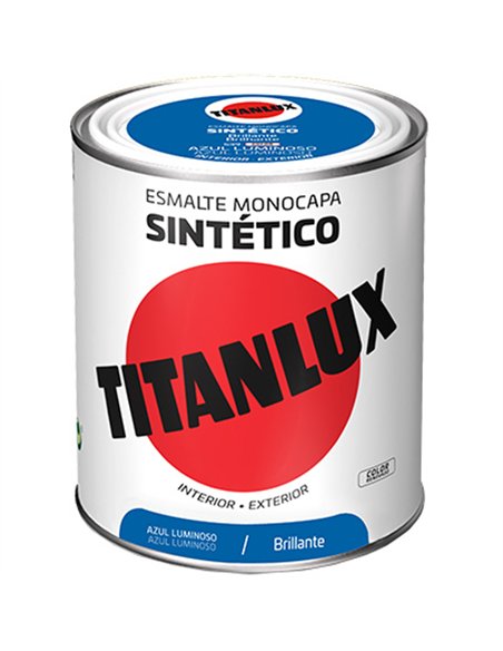 ESMALTE AZUL LUMINOSO 750ml 539 TITANLUX