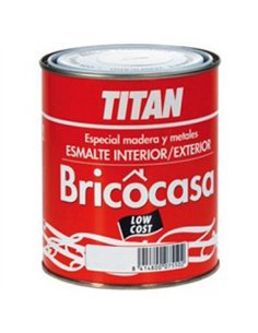 02H ESMALTE BRICOCASA 1006 VERDE 750 ml TITAN 2