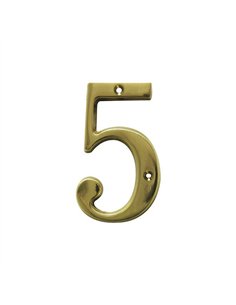 NUMERO 5 LATON 10cm AM