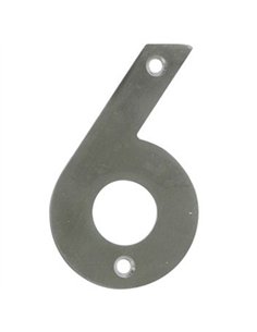 NUMERO 6 INOX 10cm 6774 AMIG 2