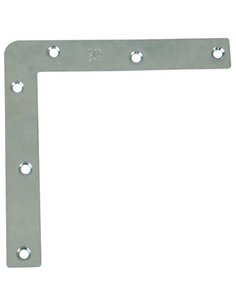 CAJA 100 ESCUADRAS PLANAS ZINCADA 1-60mm 403 AMIG 2