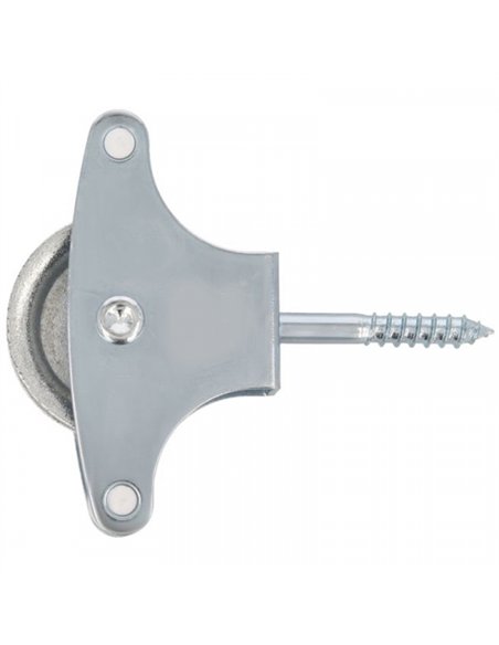 CAJA 25 POLEA TENDER ROLDANA METAL TIRAFONDO 40mm 89018 MICEL