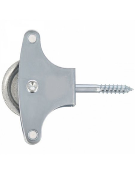 CAJA 25 POLEA TENDER ROLDANA METAL TIRAFONDO 40mm 89018 MICEL