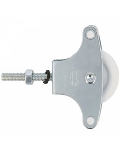 CAJA 25 POLEA TENDER ROLDANA PLASTICO TUERCA M6x40mm 371 AMIG 2