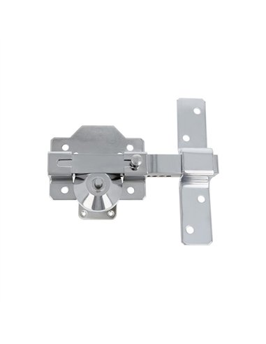CERROJO LLAVE SEGURIDAD 85mm CROMO MOD. 1 5343 AMIG
