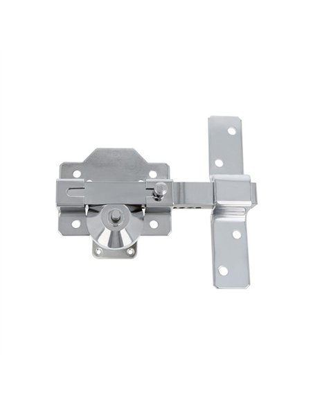 CERROJO LLAVE SEGURIDAD 85mm CROMO MOD. 1 5343 AMIG
