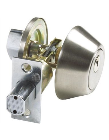 CERRADURA AMERICANA CROMO CONDENA-LLAVE EXT. 1550 13442 AMIG