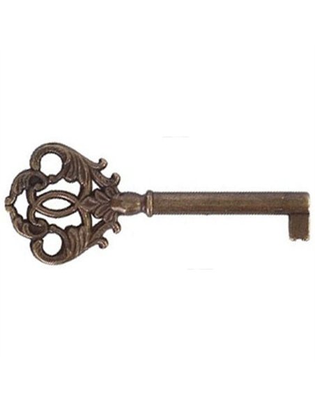LLAVE ARMARIO AYPE E-42 LATON DIENTE N 4