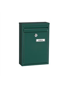 Buzon zaguan verde 22x8x32 arregui