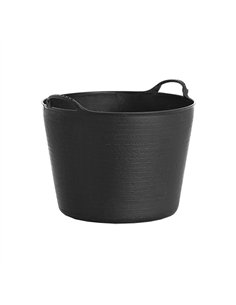 Capazo plastico negro 40lt flextub nº3 agro 88778 rubi