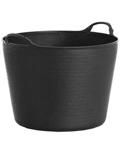 Capazo plastico negro 40lt flextub nº3 agro 88778 rubi 2