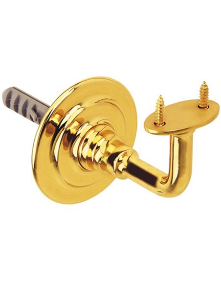 SOPORTE PASAMANOS BARANDILLA 2438 Mod. 22 LATON PULIDO