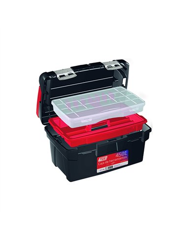 CAJA HERRAMIENTAS C/ESTUCHE 45x28x25cm  MOD. 450-E TAYG