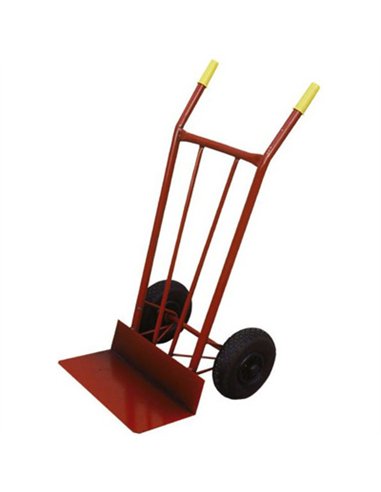 Carretilla almacen pala corta rueda neumatica
